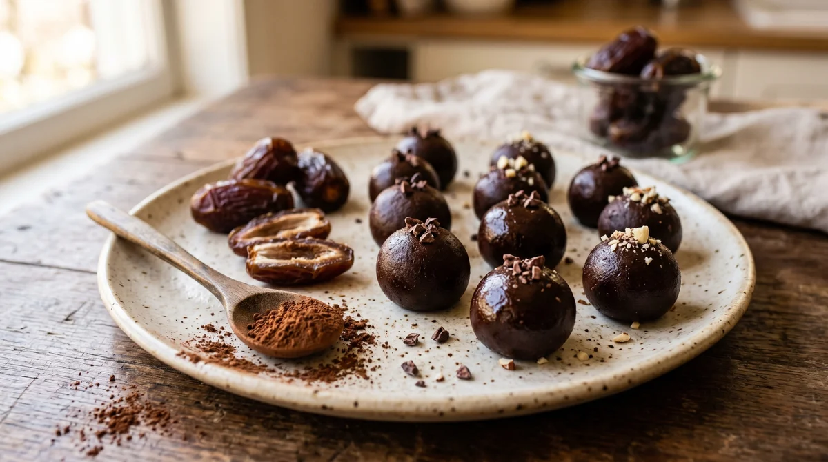 Brigadeiro de Tâmara e Cacau