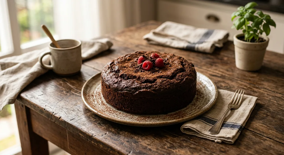 Bolo de Chocolate com Batata-doce