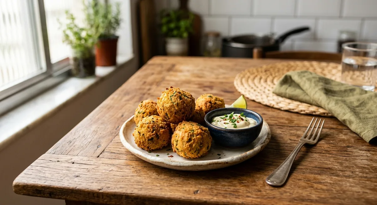 Bolinho de Bacalhau na Airfryer