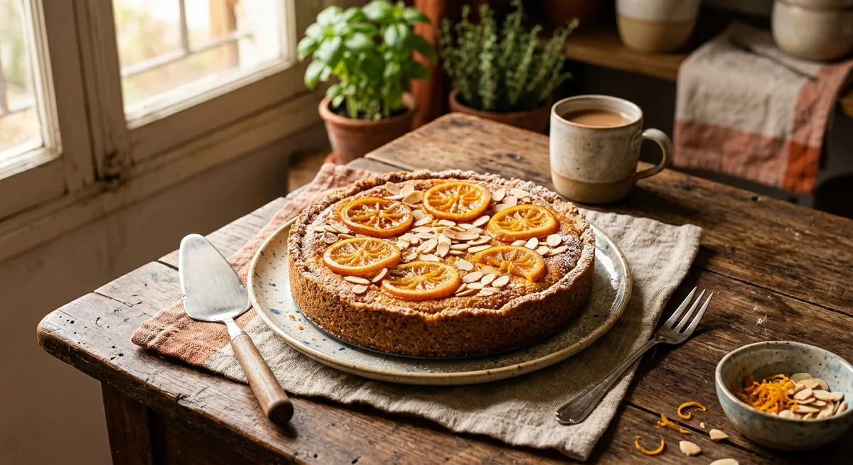 Tarte de Laranja e AmĂȘndoas