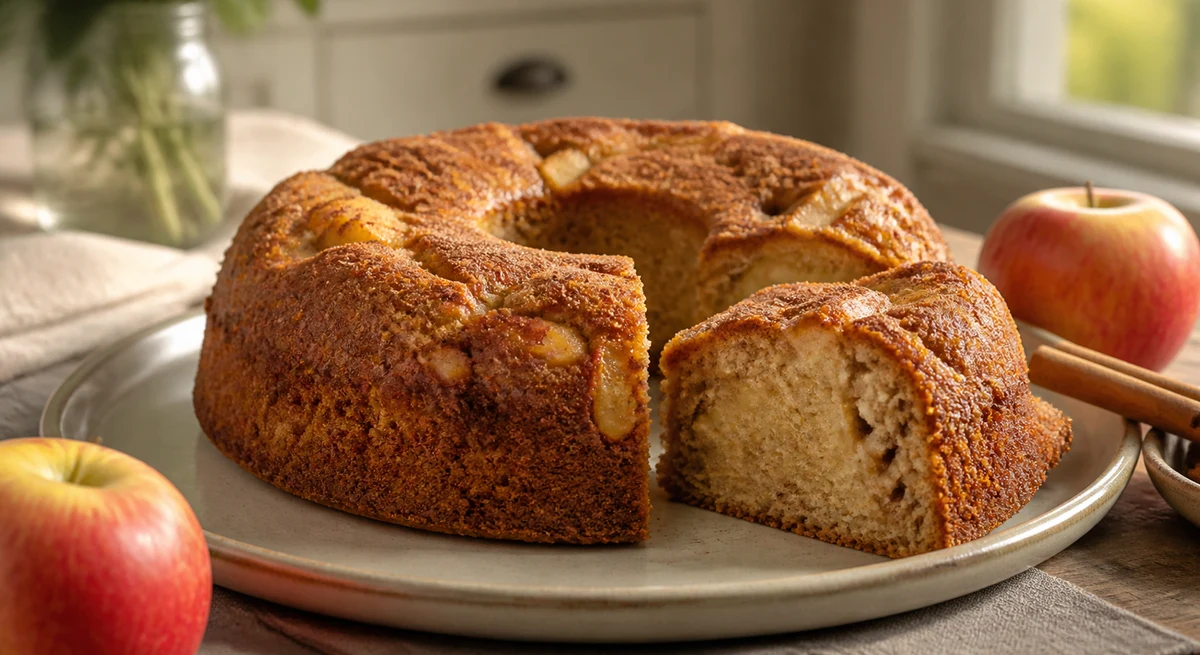 Bolo de Maca com Canela