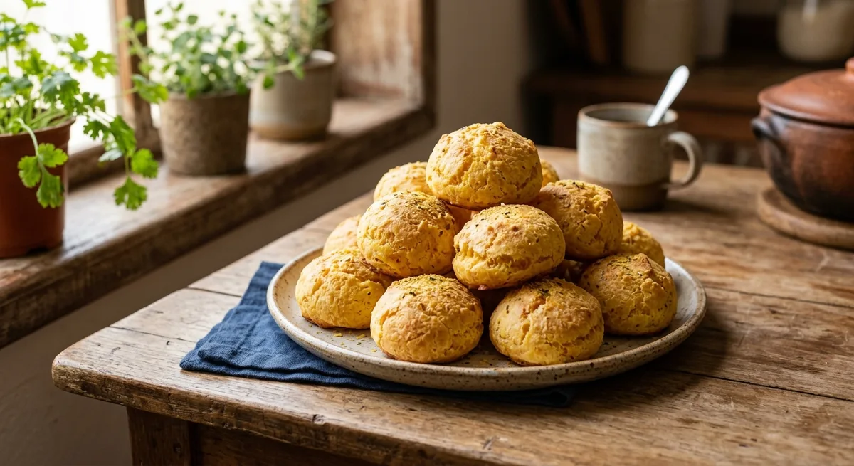 Pão de Queijo de Batata Doce com Polvilho
