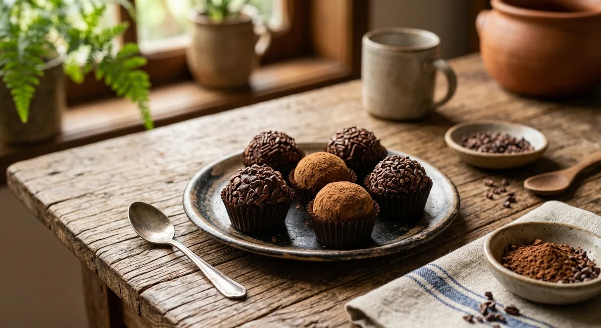 Brigadeiro Gourmet de Cacau Sem Culpa
