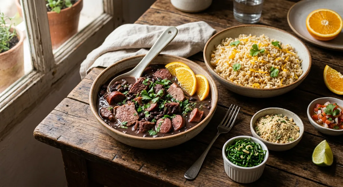 Feijoada Leve com Arroz Integral