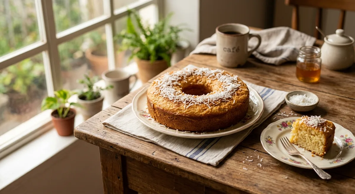 Bolo de Coco Fofinho