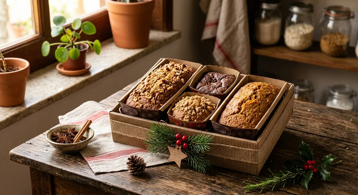 Kit Presente Natalino: 4 Sabores Saudáveis e Irresistíveis 🎄✨