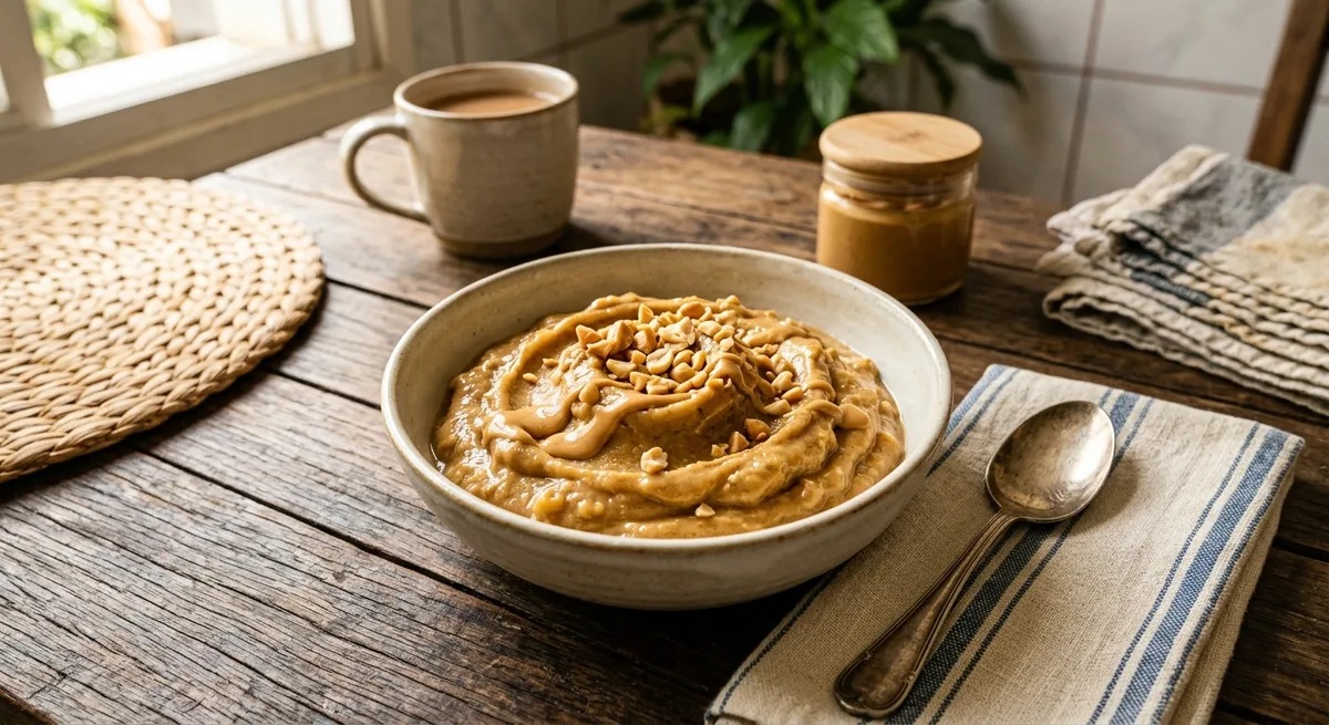 Sorvete de Banana com Pasta de Amendoim