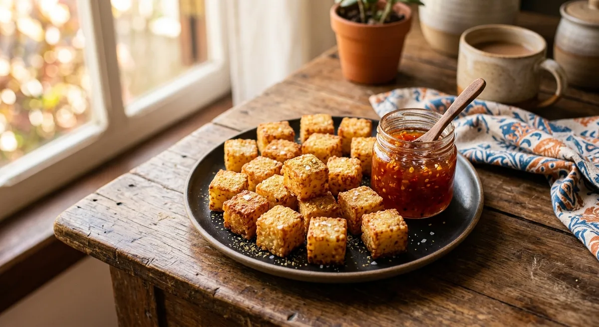 Dadinhos de Tapioca com Geleia de Pimenta
